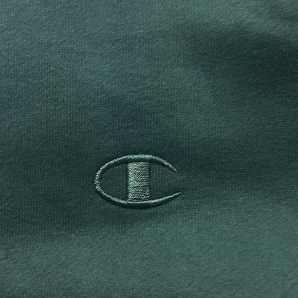 *TURQUOISE* NWT, Champion, Men’s, Powerblend Hoodie, C Logo - Picture 9 of 10